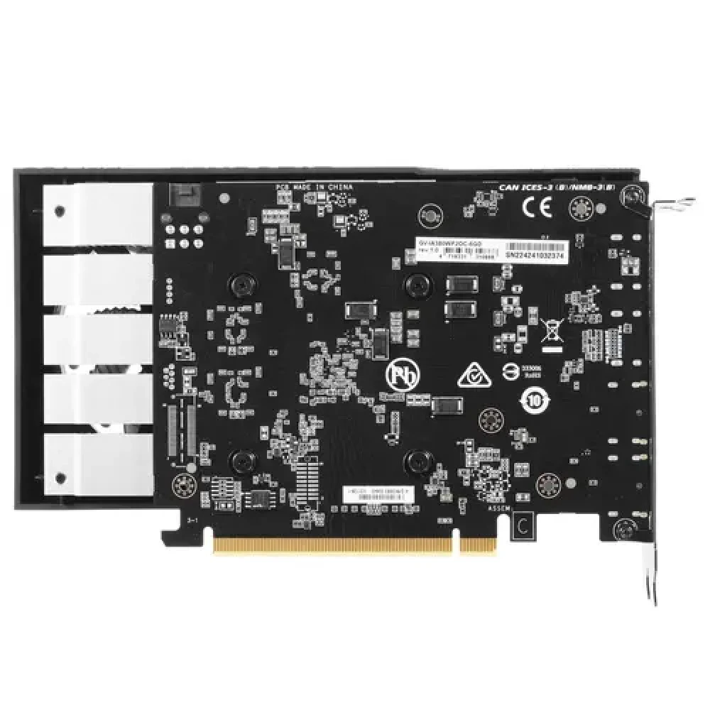 Видеокарта Gigabyte Intel Arc A380 GV-IA380WF2OC-6GD 6 ГБ