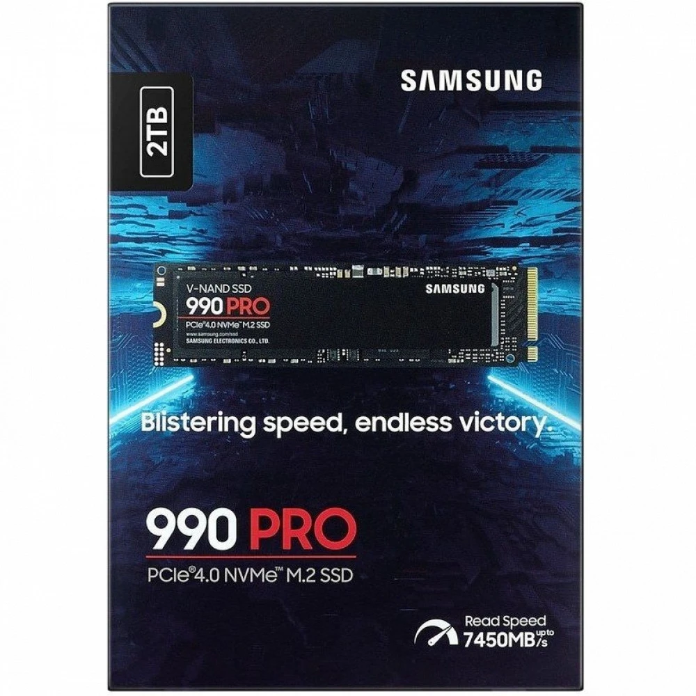 Жесткий диск Samsung 990 PRO MZ-V9P2T0BW SSD (твердотельные), 2 ТБ, M.2, PCIe
