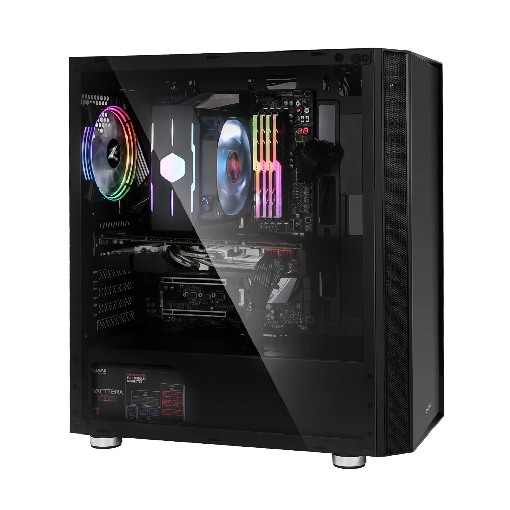Корпус Zalman R2 BLACK R2Black Mid-Tower