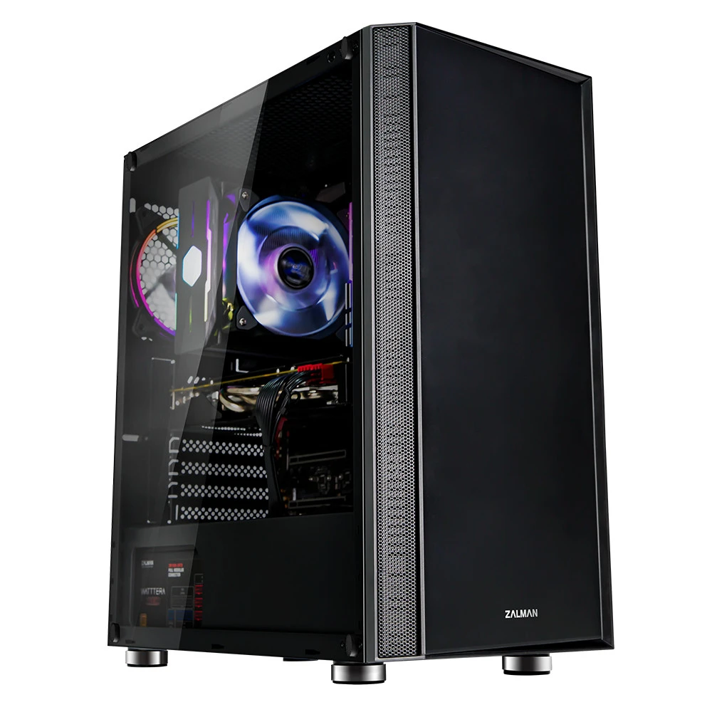 Корпус Zalman R2 BLACK R2Black Mid-Tower
