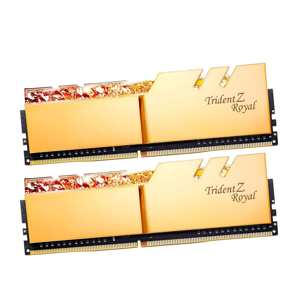 ОЗУ G.Skill Trident Z Royal F4-4266C19D-16GTRGC DIMM, DDR4, 16 Гб (2 х 8 Гб), 4266 МГц