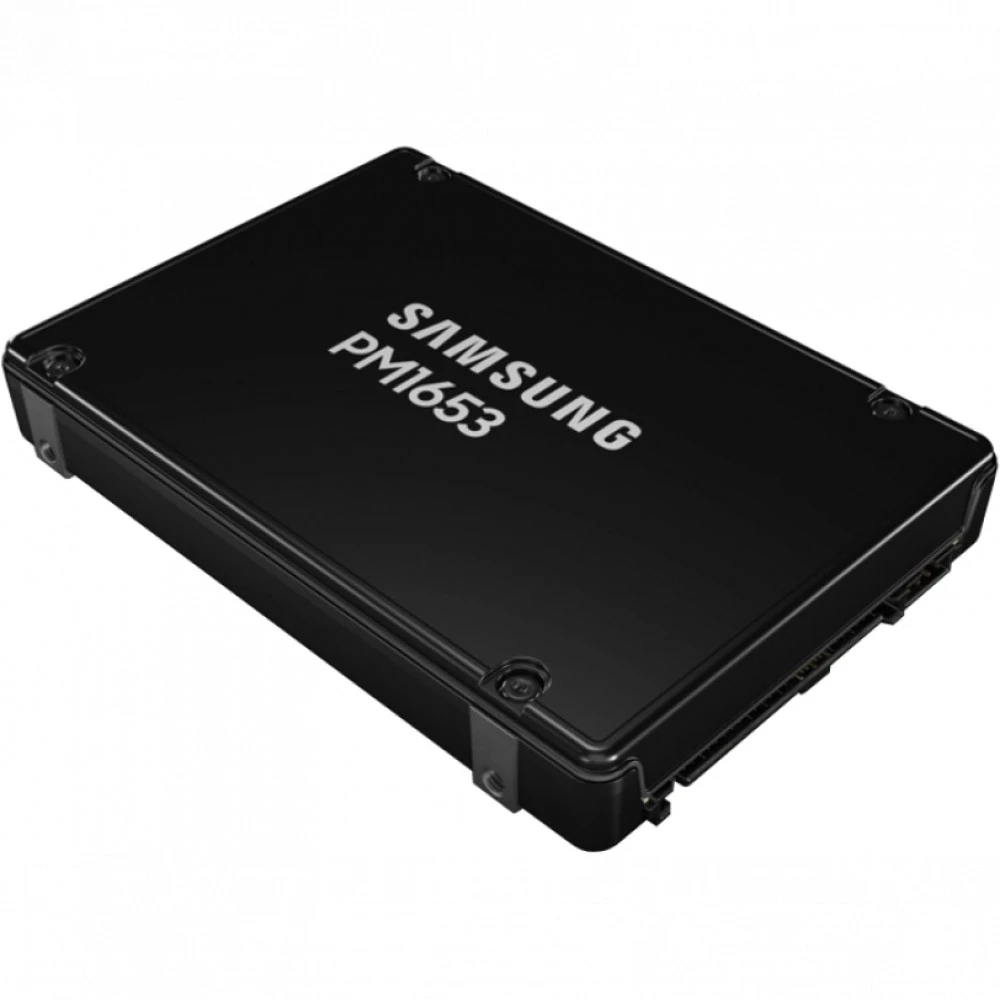 Жесткий диск Samsung PM1653 (MZILG960HCHQ-00A07) SSD (твердотельные), 960 ГБ, 2.5 дюйма, SAS