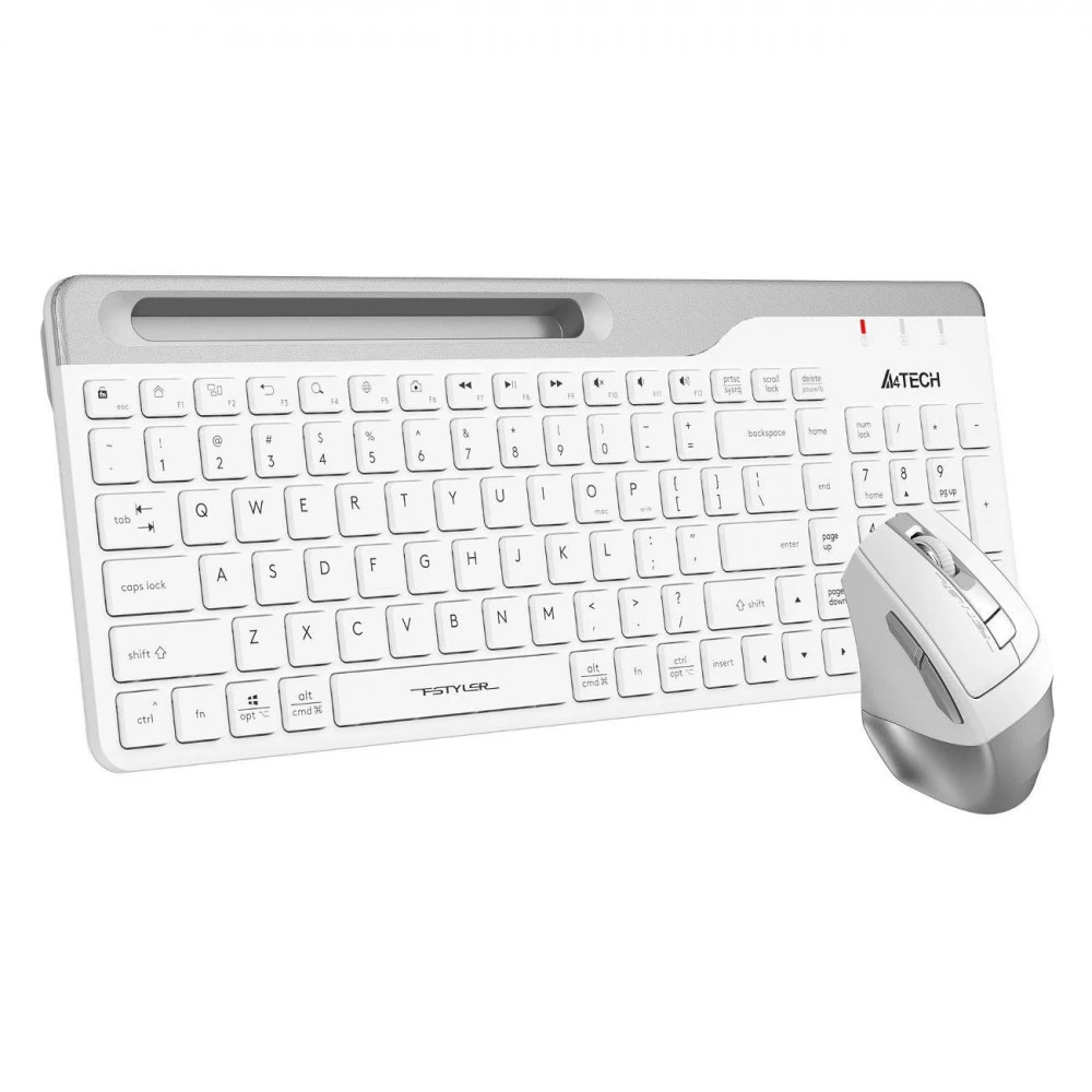 Клавиатура + мышь A4Tech FB2535C ICY WHITE