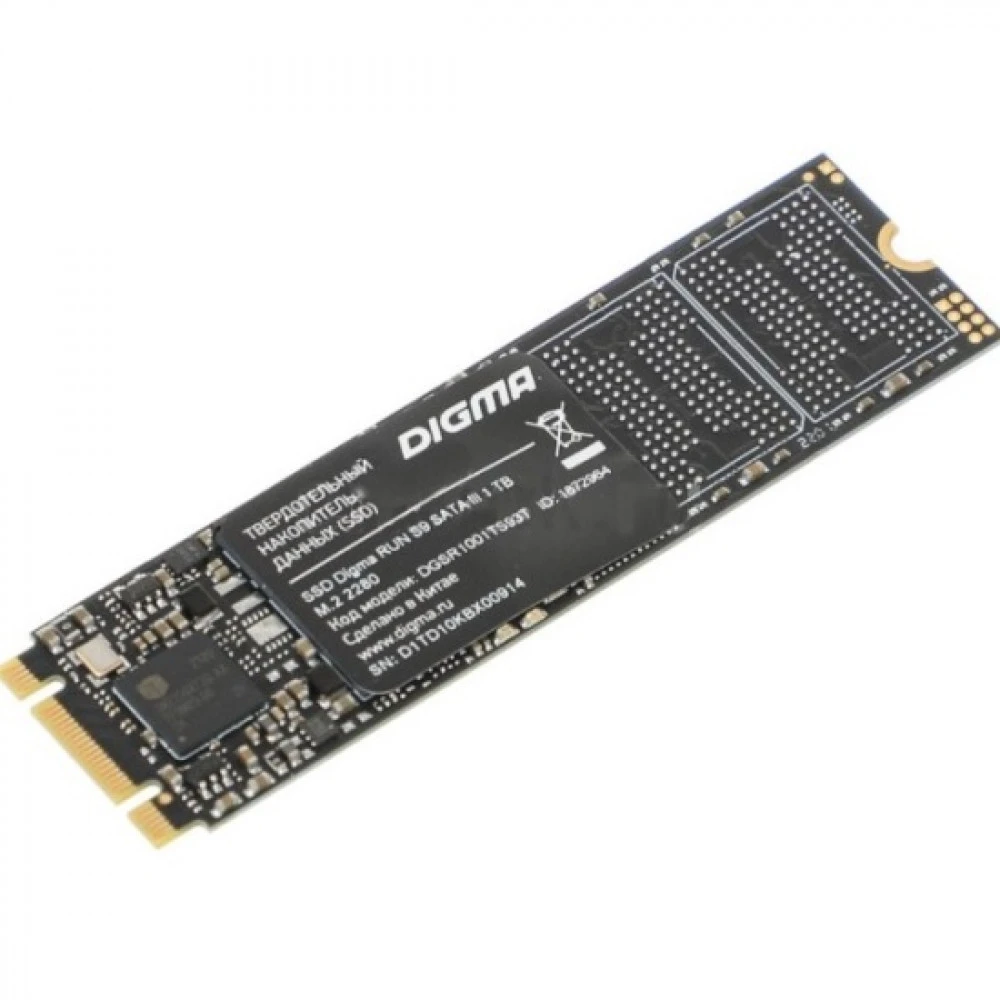Жесткий диск Digma DGSR1001TS93T SSD (твердотельные), 1 ТБ, M.2, SATA