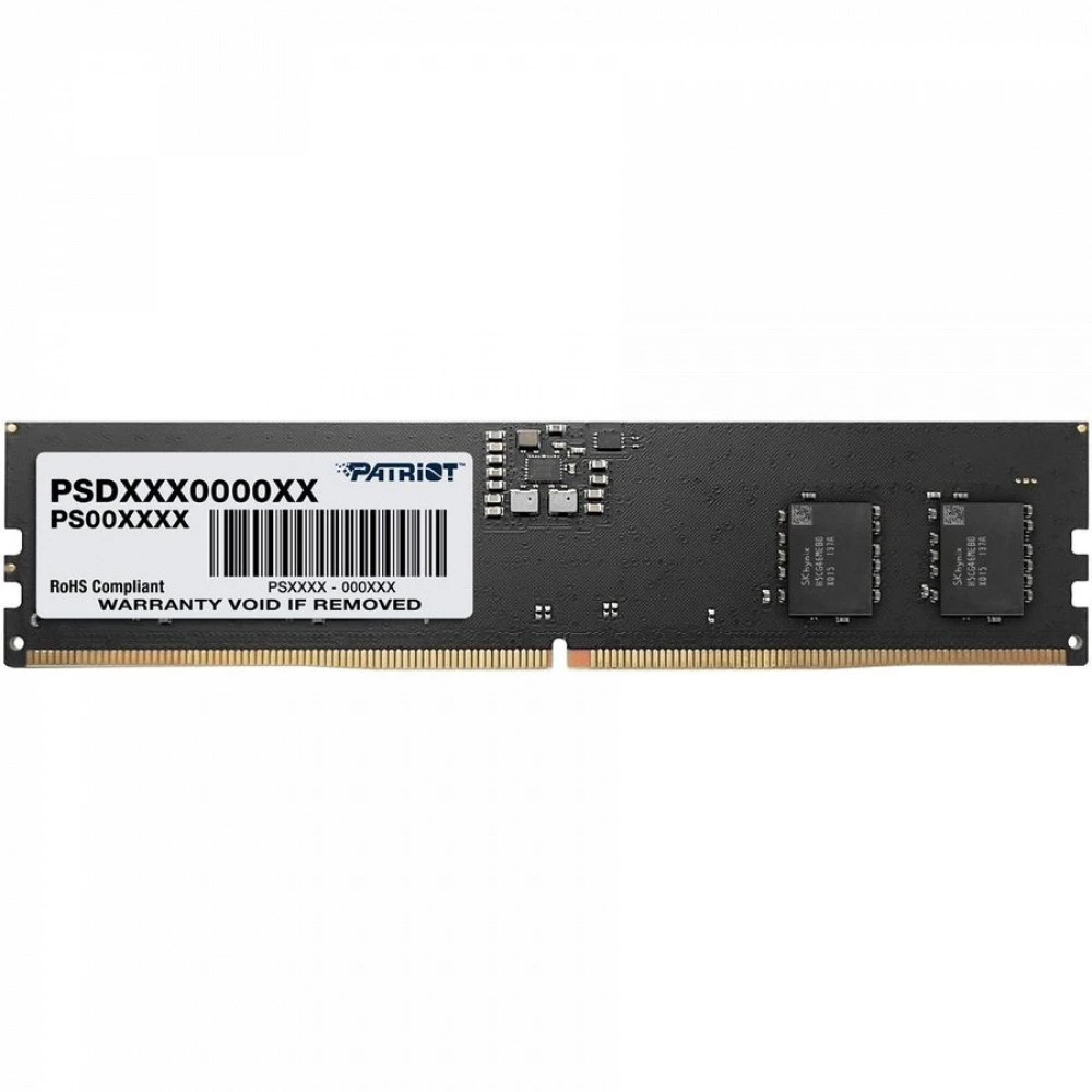 ОЗУ Patriot Signature psd516g560081 DIMM, DDR5, 16 Гб, 5600 МГц