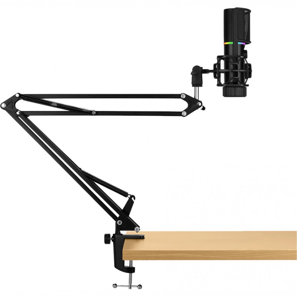 Микрофон Streamplify MIC Arm MIC-48-RGB-MA-BK
