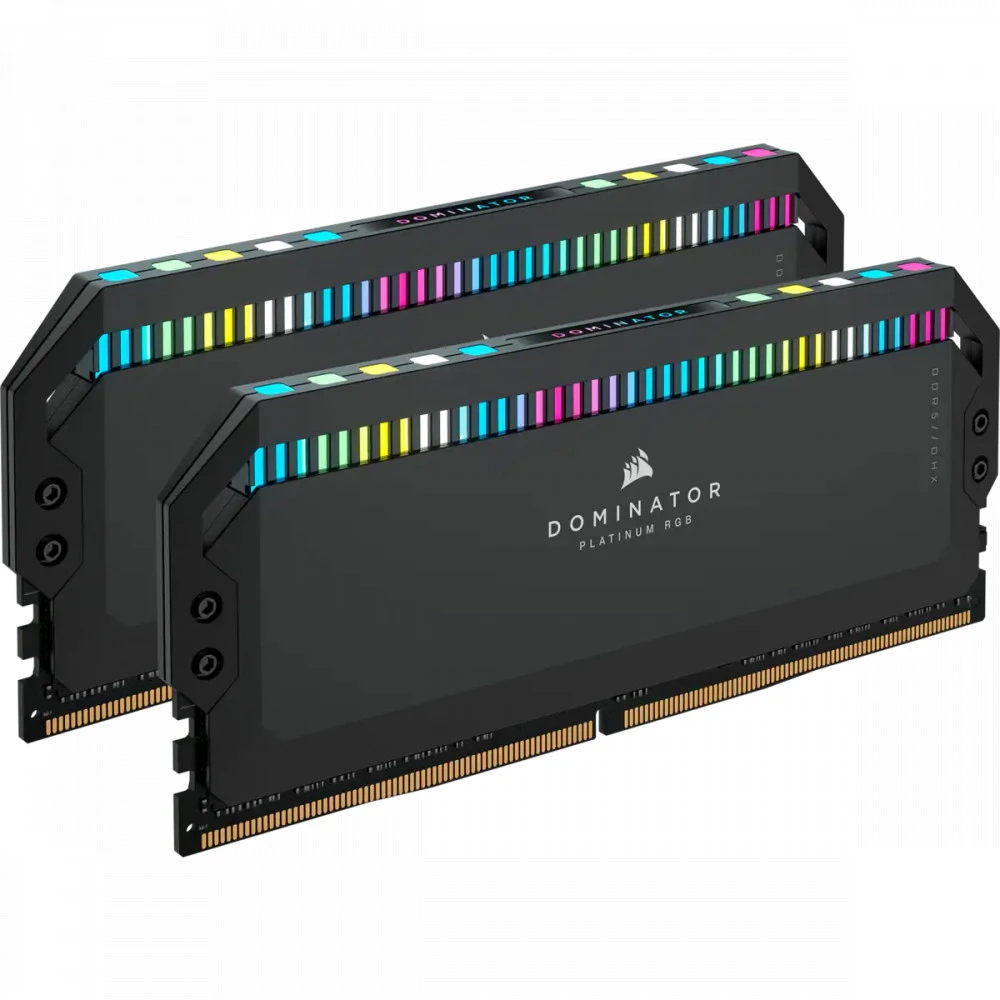 ОЗУ Corsair DOMINATOR PLATINUM RGB CMT64GX5M2B5600C40 DIMM, DDR5, 64 Гб (2 х 32 Гб), 5600 МГц