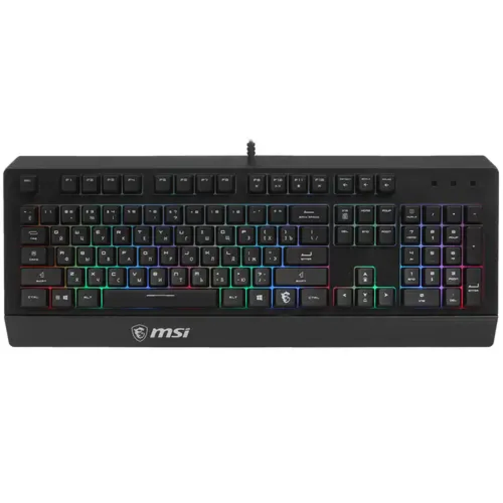 Клавиатура MSI Vigor GK20 Проводная, USB