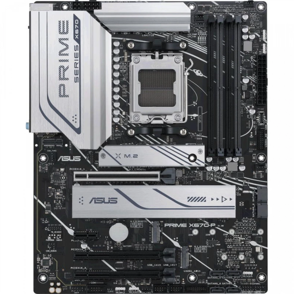Материнская плата Asus PRIME X670-P ATX, AMD AM5