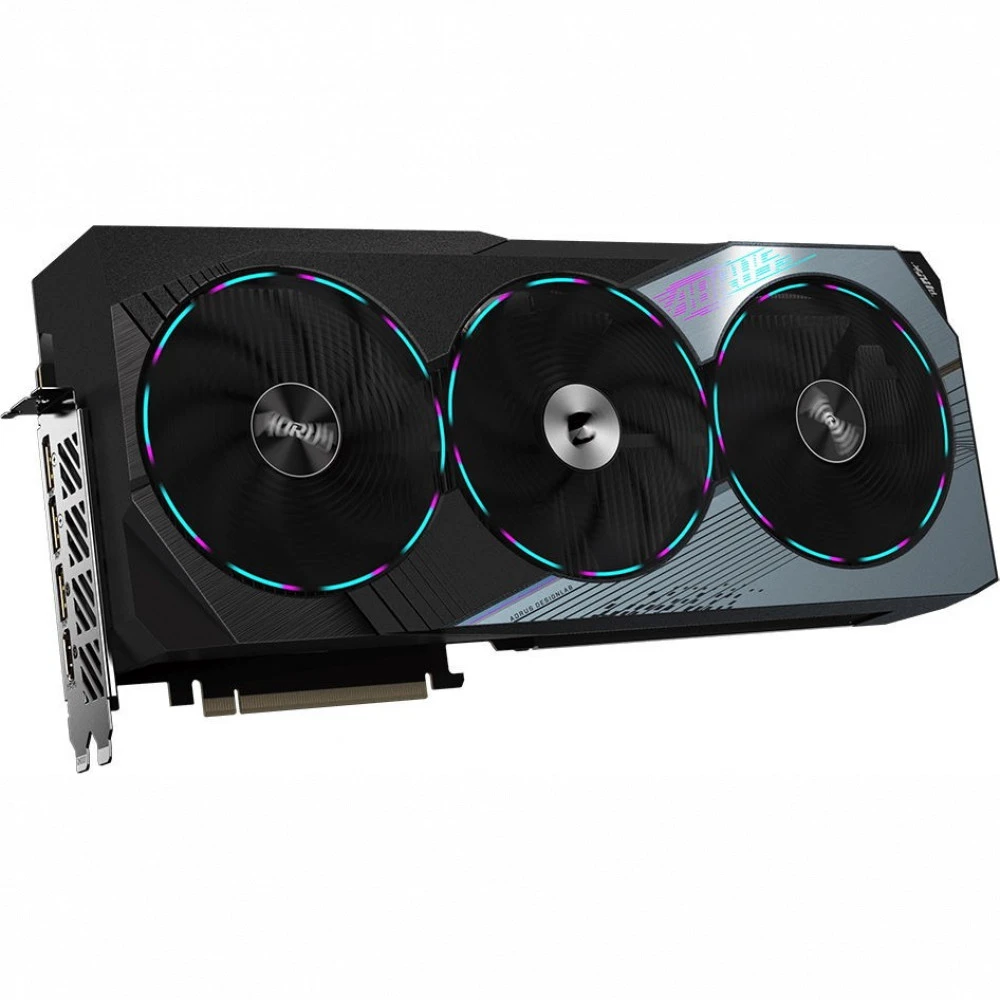 Видеокарта Gigabyte GeForce RTX 4070 Ti AORUS MASTER GV-N407TAORUS M-12GD 12 ГБ