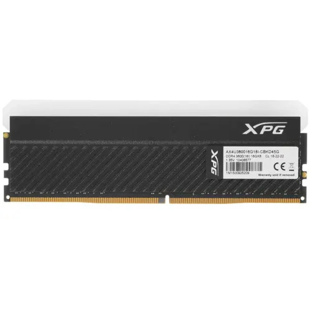ОЗУ ADATA XPG Spectrix D45G RGB AX4U360016G18I-CBKD45G DIMM, DDR4, 16 Гб, 3600 МГц