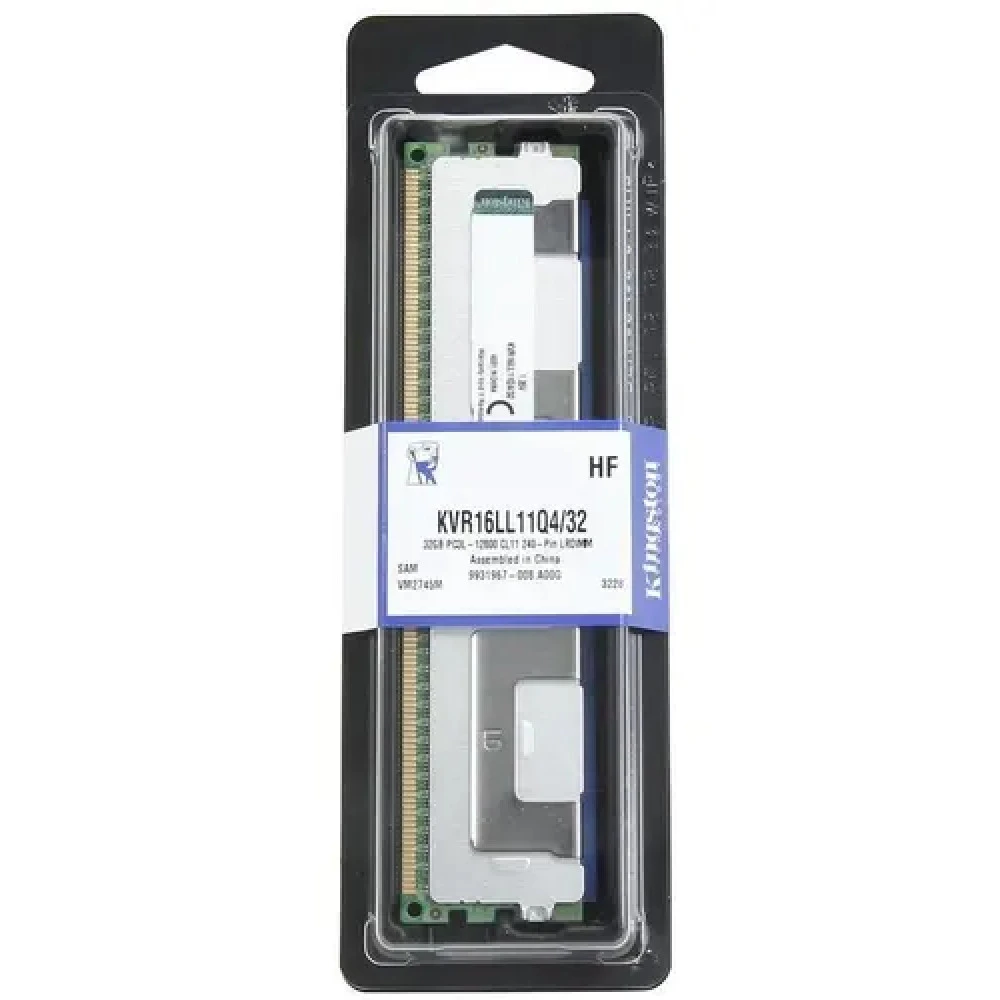 ОЗУ Kingston ValueRAM KVR16LL11Q4/32 DIMM, DDR3, 32 Гб, 1600 МГц