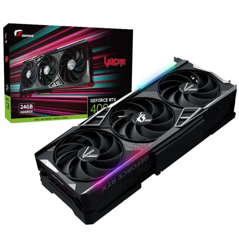 Видеокарта Colorful GeForce RTX 4090 Vulcan OC-V 24 ГБ