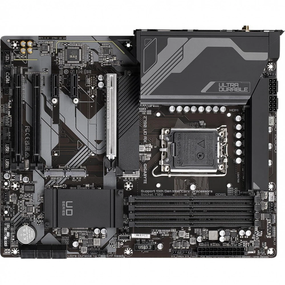 Материнская плата Gigabyte Z790 UD AX ATX, LGA 1700