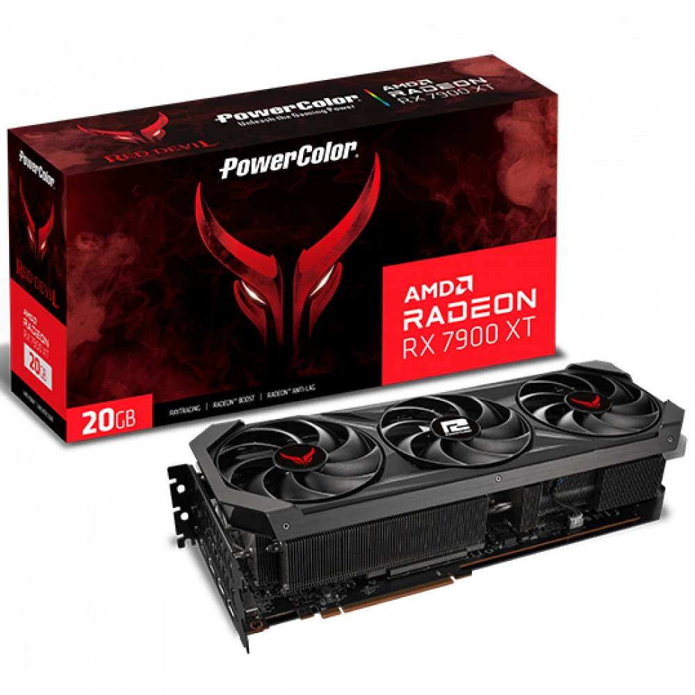 Видеокарта PowerColor Red Devil RX 7900XT 20G-E/OC 20 ГБ