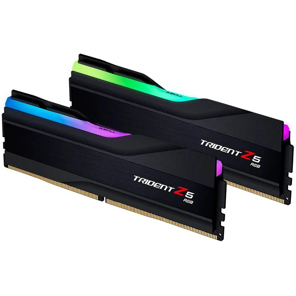ОЗУ G.Skill Trident Z5 RGB F5-6800J3445G16GX2-TZ5RK DIMM, DDR5, 32 Гб (2 х 16 Гб), 6800 МГц