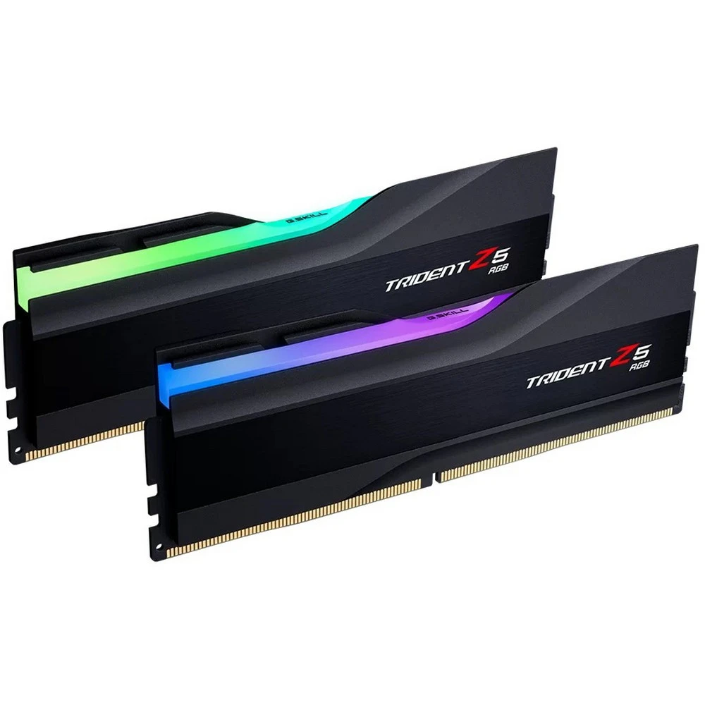 ОЗУ G.Skill Trident Z5 RGB F5-6800J3445G16GX2-TZ5RK DIMM, DDR5, 32 Гб (2 х 16 Гб), 6800 МГц
