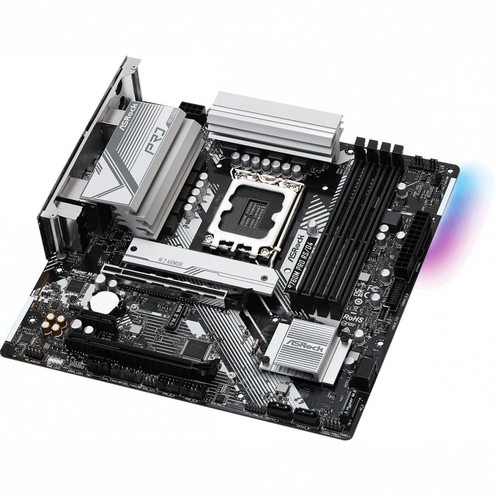 Материнская плата ASRock B760M PRO RS/D4 Micro-ATX, LGA 1700