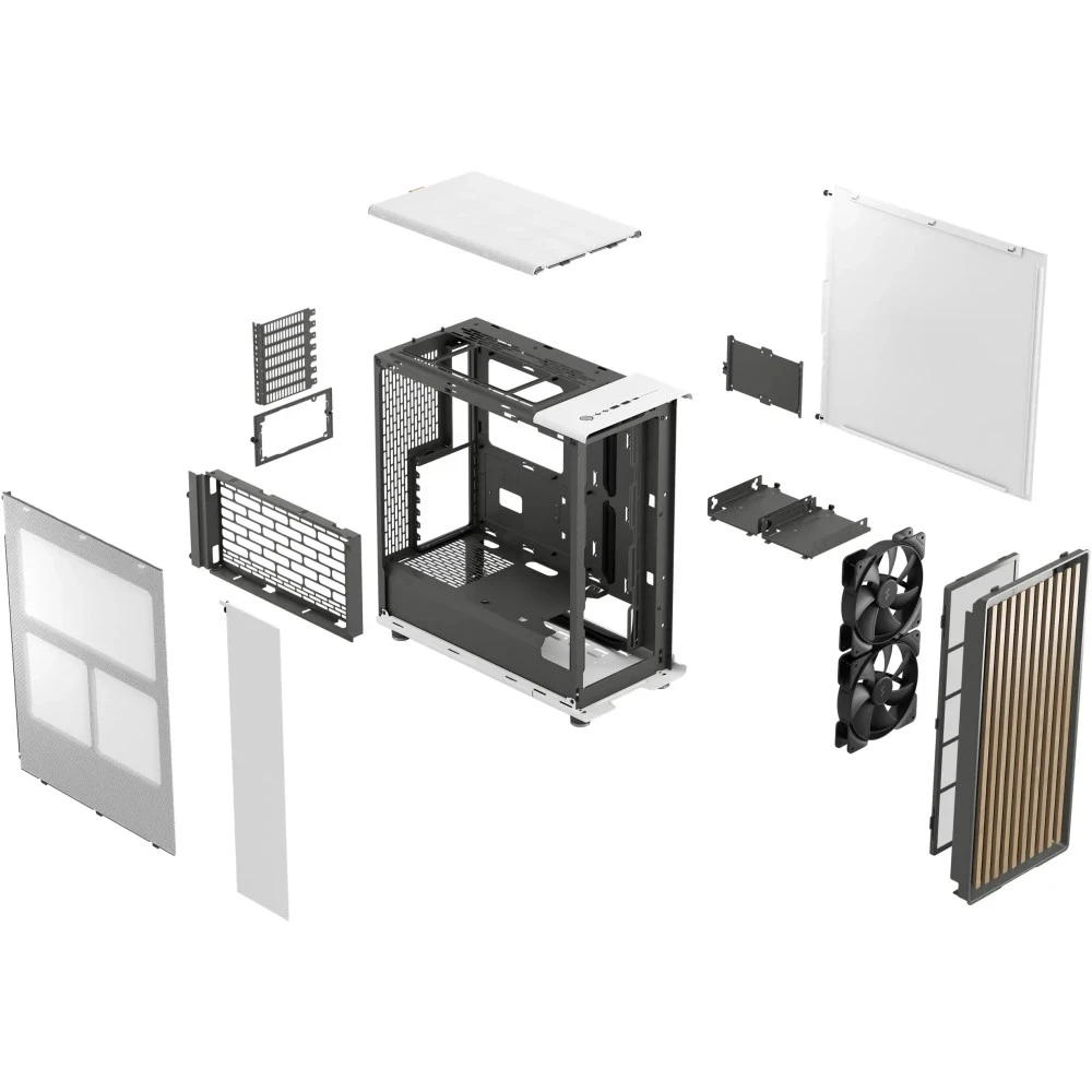 Корпус FRACTAL DESIGN North Chalk White FD-C-NOR1C-03 Mid-Tower