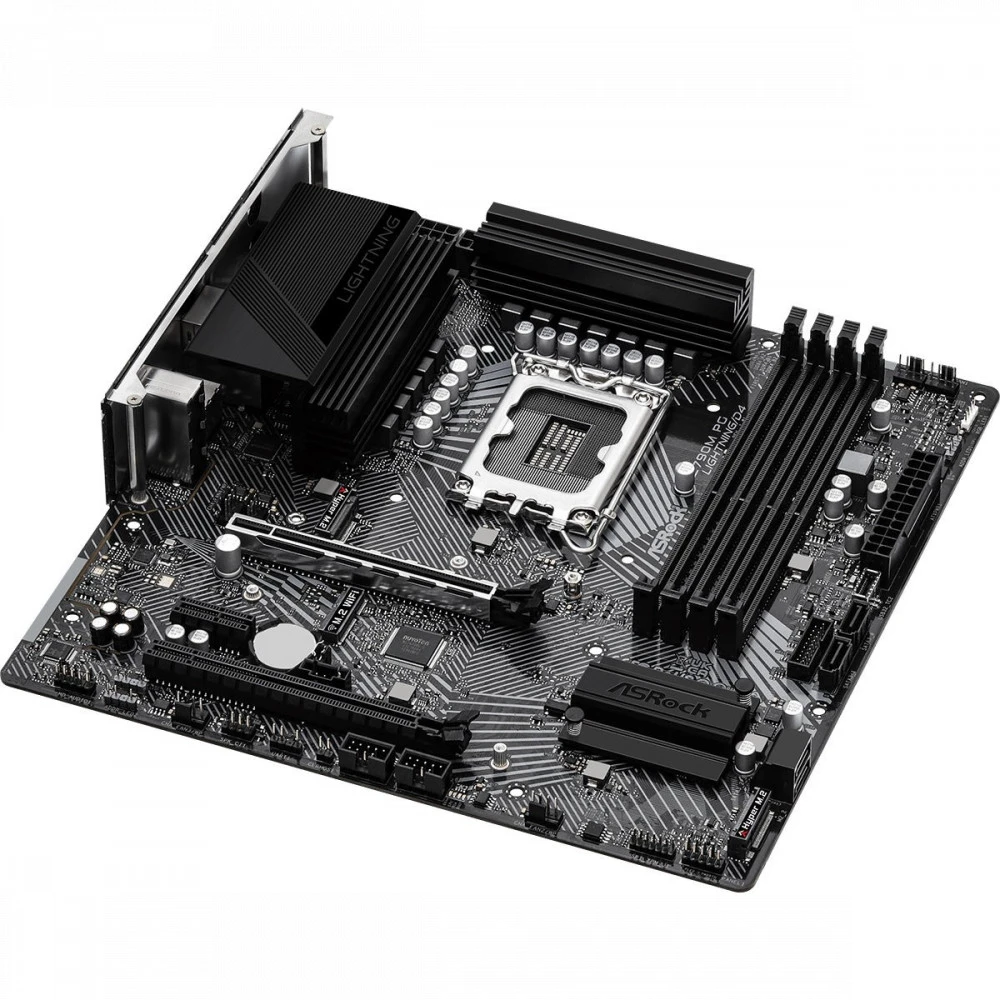 Материнская плата ASRock Z790M PG Lightning/D4 90-MXBJW0-A0UAYZ Micro-ATX, LGA 1700