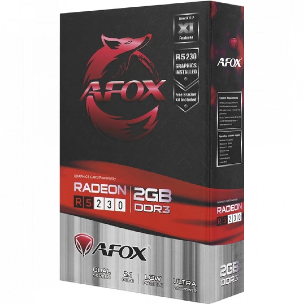 Видеокарта AFOX R5 230 AFR5230-2048D3L5-V2 2 ГБ