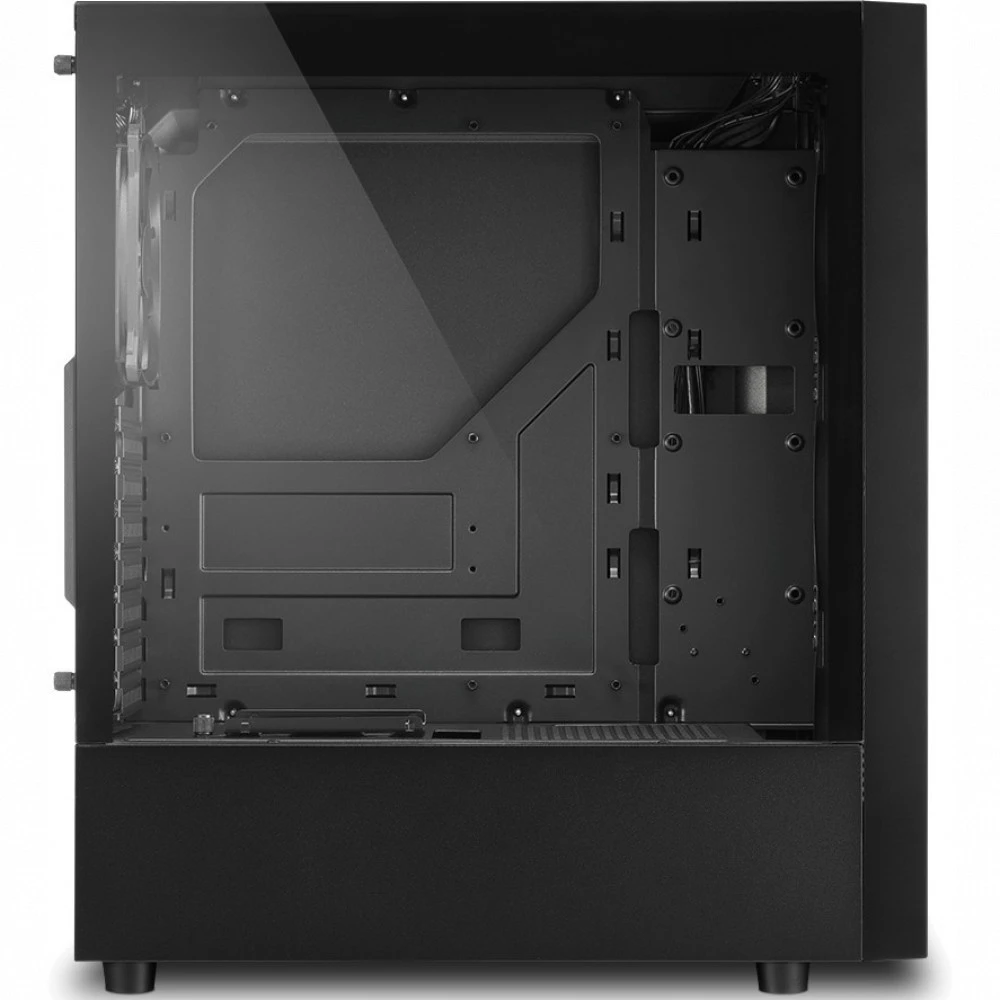Корпус Sharkoon RGB SLIDER BLACK RGB SLIDER bk Mid-Tower