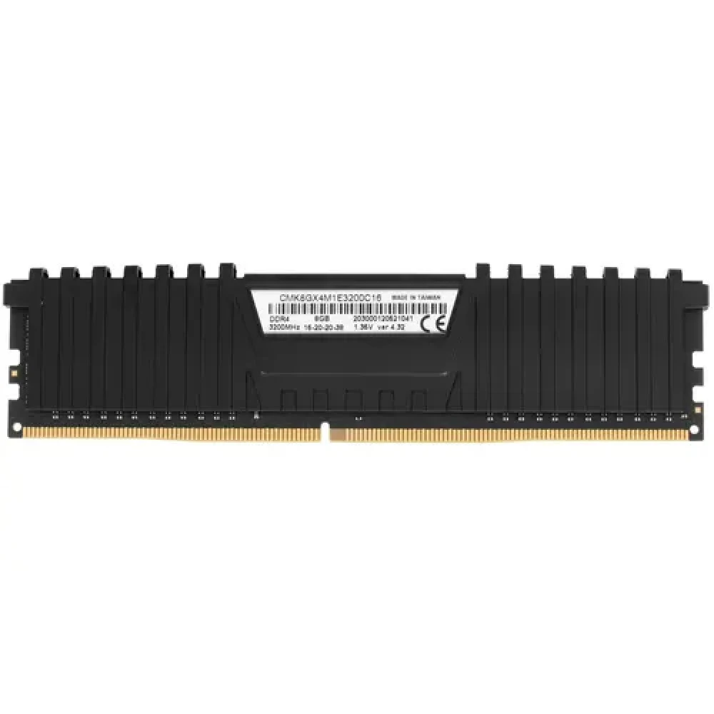 ОЗУ Corsair Vengeance LPX CMK8GX4M1E3200C16 DIMM, DDR4, 8 Гб, 3200 МГц