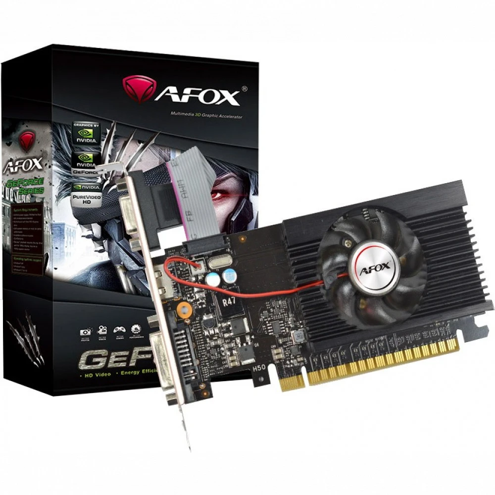 Видеокарта AFOX GeForce GT710 AF710-2048D3L5(DDR3) 2 ГБ