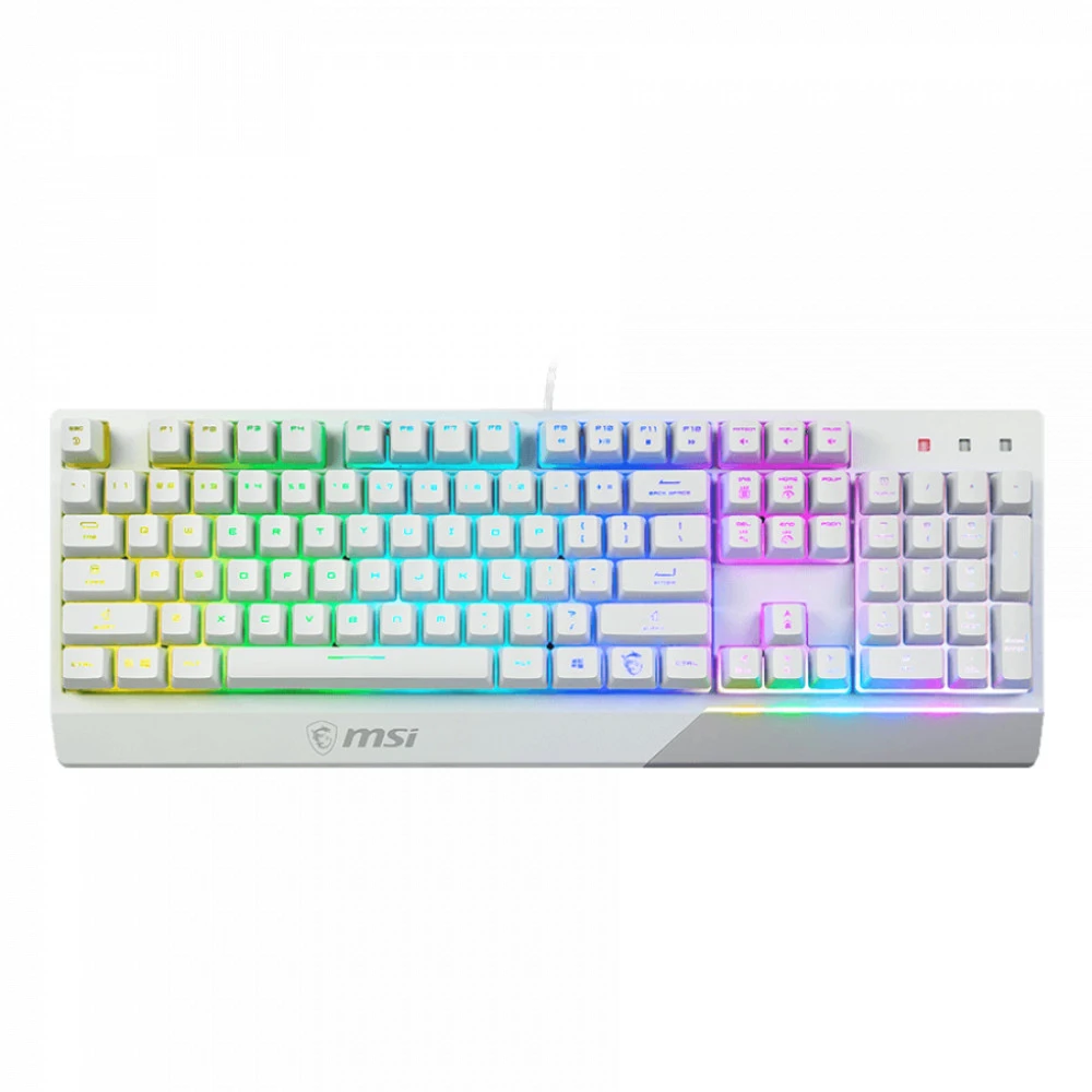 Клавиатура MSI Vigor GK30 WHITE RU Проводная, USB