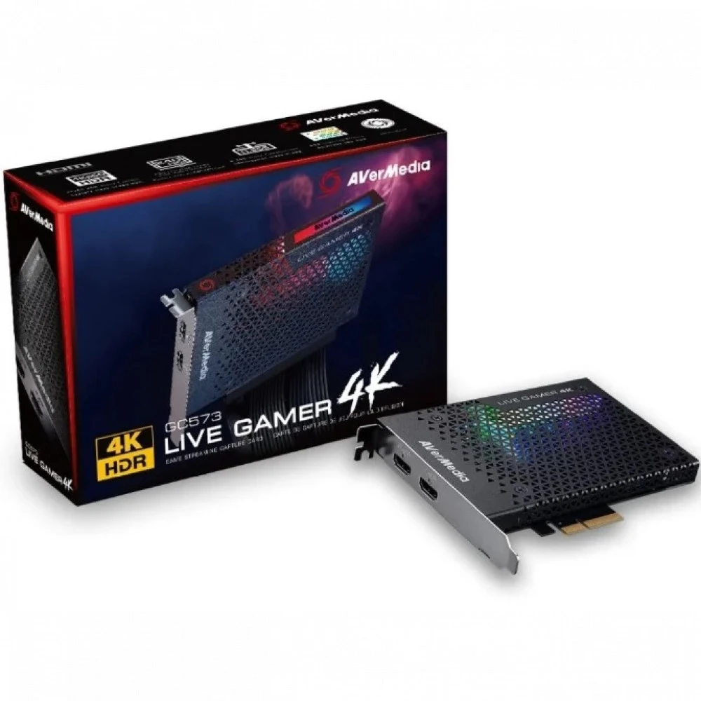 Аксессуар для ПК и Ноутбука AverMedia Плата видеозахвата Live Gamer 4K GC573