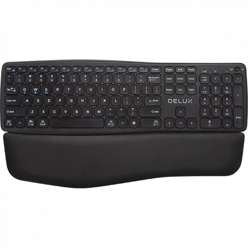 Клавиатура Deluxe GM908CV Беспроводная, Bluetooth