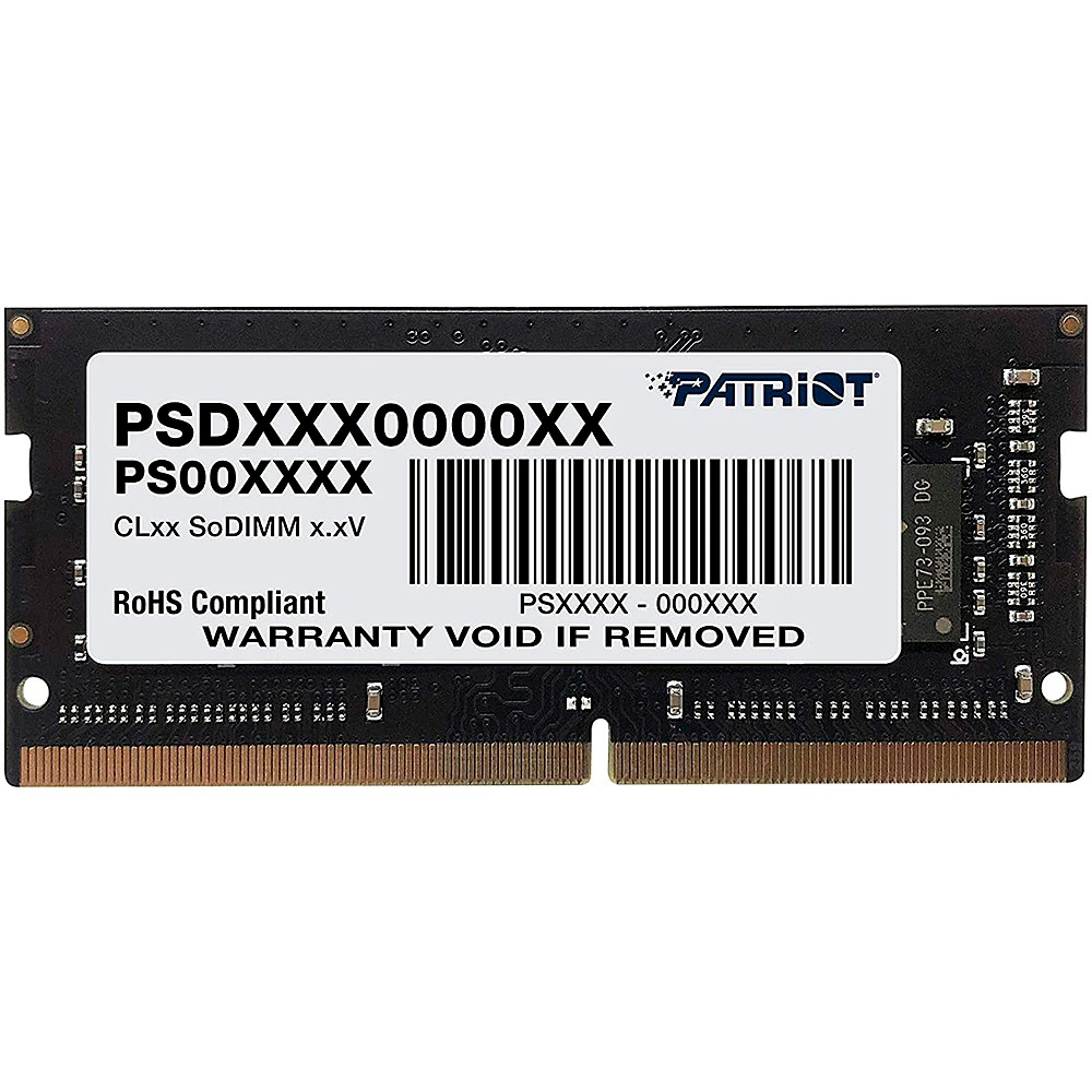 ОЗУ Patriot 8 ГБ PSD48G240081S SO-DIMM, DDR4, 8 Гб, 2400 МГц