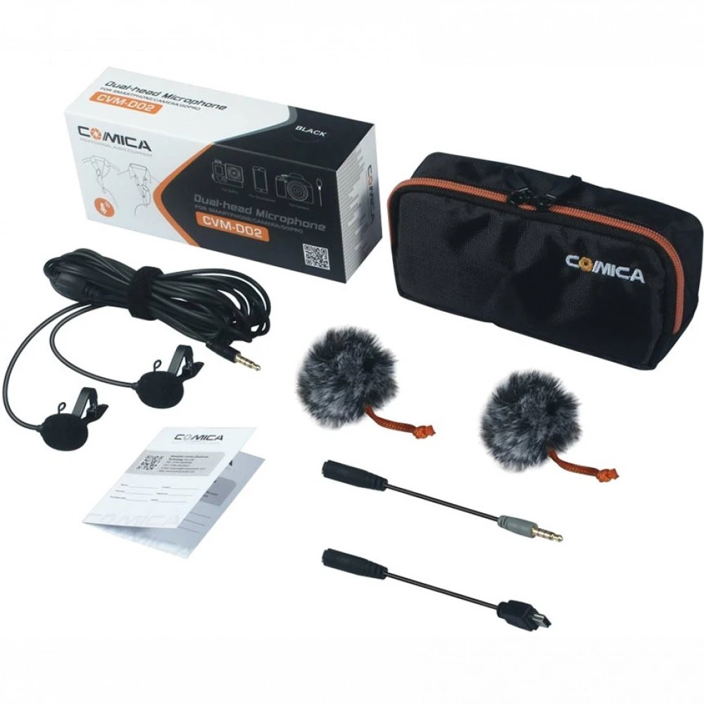 Микрофон COMICA CVM-D02B 2.5M