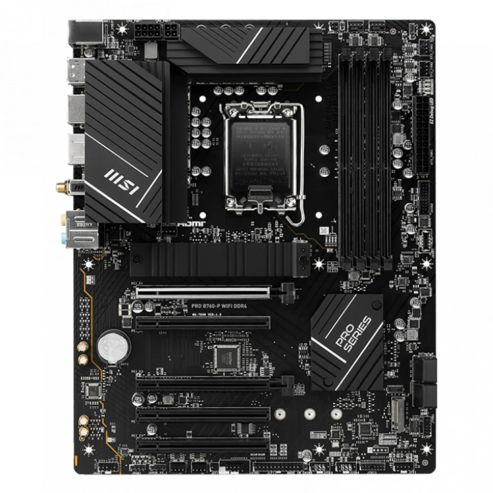 Материнская плата MSI PRO B760-P WIFI DDR4 ATX, LGA 1700