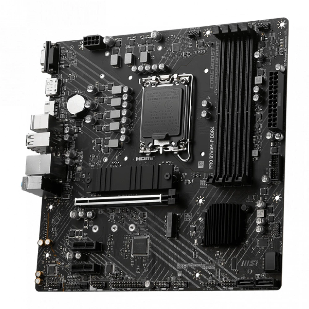 Материнская плата MSI PRO B760M-P DDR4 Micro-ATX, LGA 1700