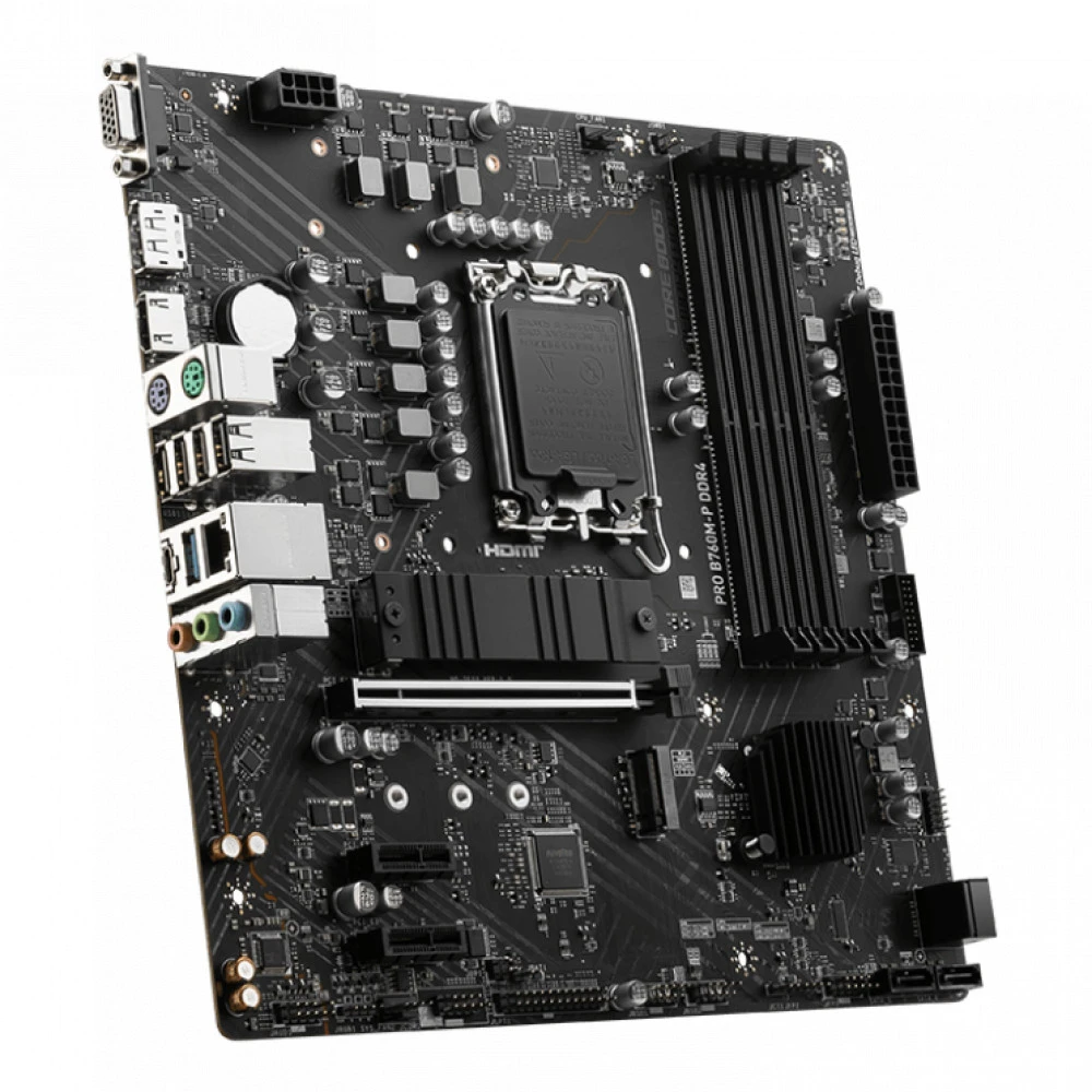Материнская плата MSI PRO B760M-P DDR4 Micro-ATX, LGA 1700