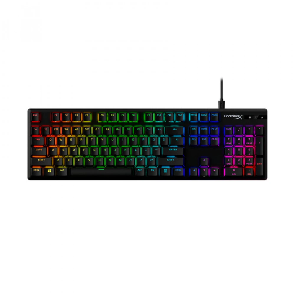 Клавиатура HyperX Alloy Origins PBT 639N3AA Проводная, USB