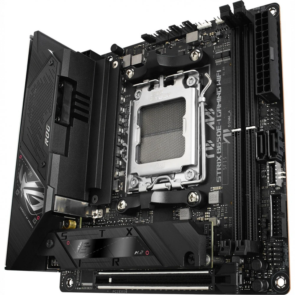 Материнская плата Asus ROG STRIX B650E-I GAMING WIFI 90MB1BI0-M0EAY0 Mini-ATX, AMD AM5