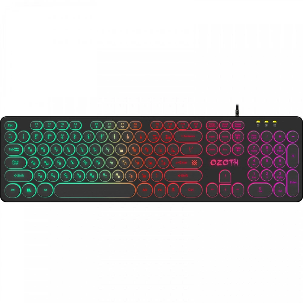Клавиатура Defender Ozoth GK-106 Black 45106 Проводная, USB