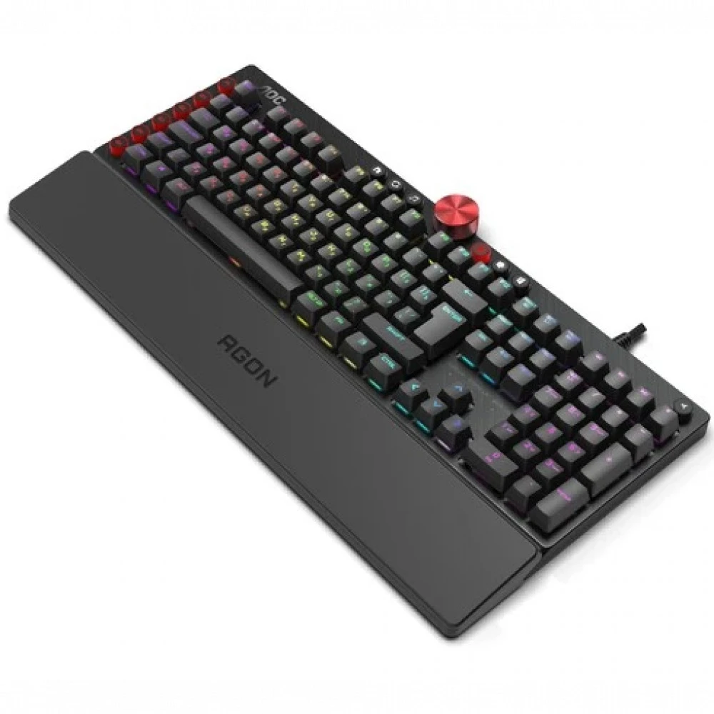 Клавиатура AOC AGK700 AGK700DR2R Проводная, USB