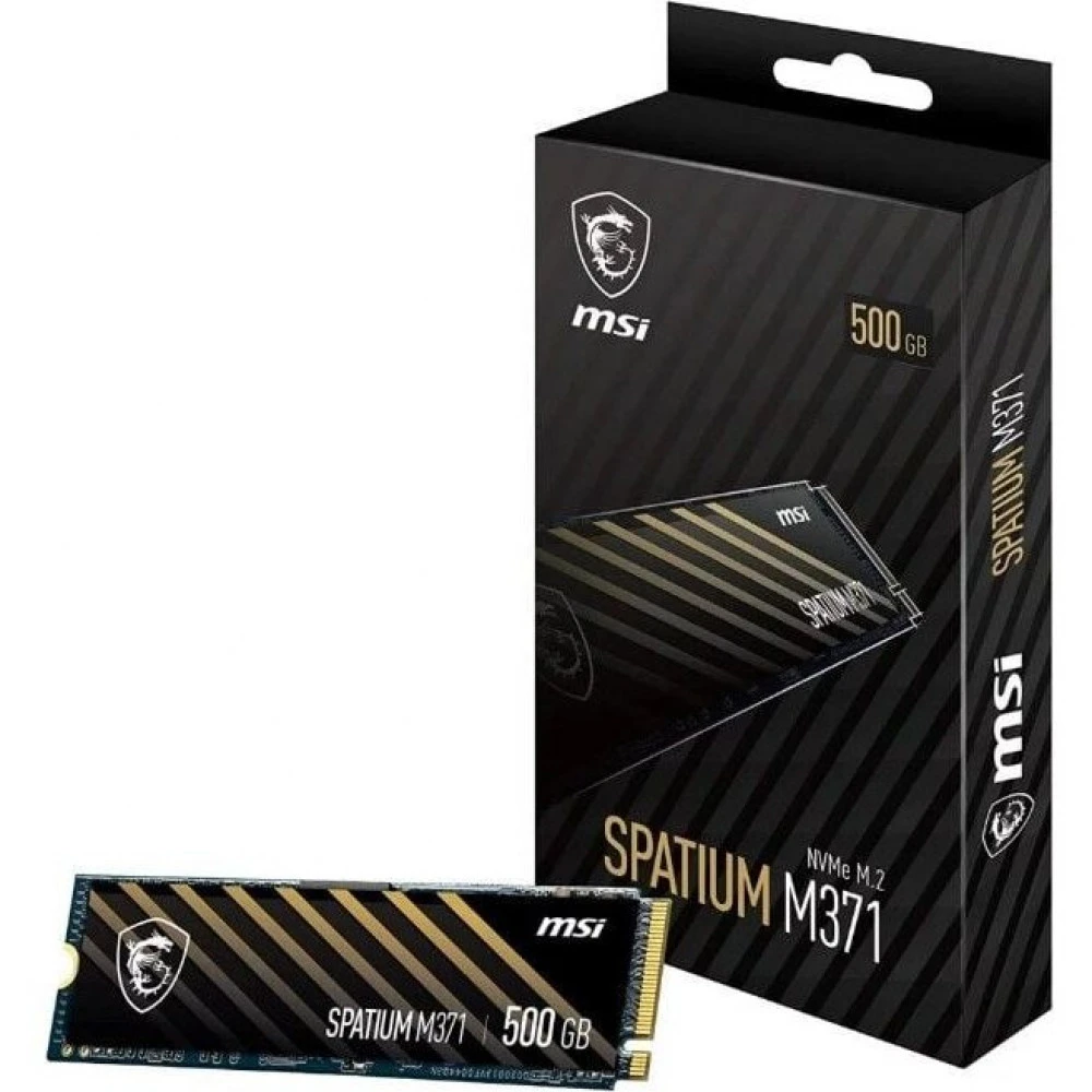 Жесткий диск MSI SPATIUM M371 (S78-440K160-P83) SSD (твердотельные), 500 ГБ, M.2