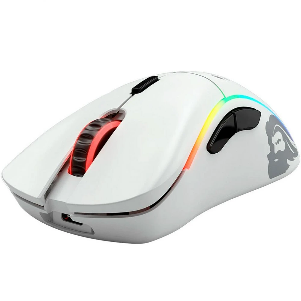 Мышь GLORIOUS Model D Wireless White GLO-MS-DW-MW
