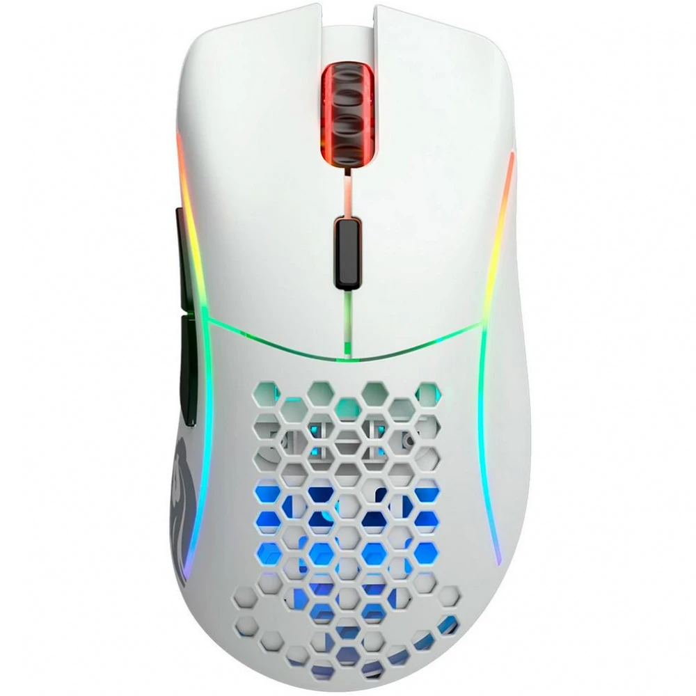 Мышь GLORIOUS Model D Wireless White GLO-MS-DW-MW