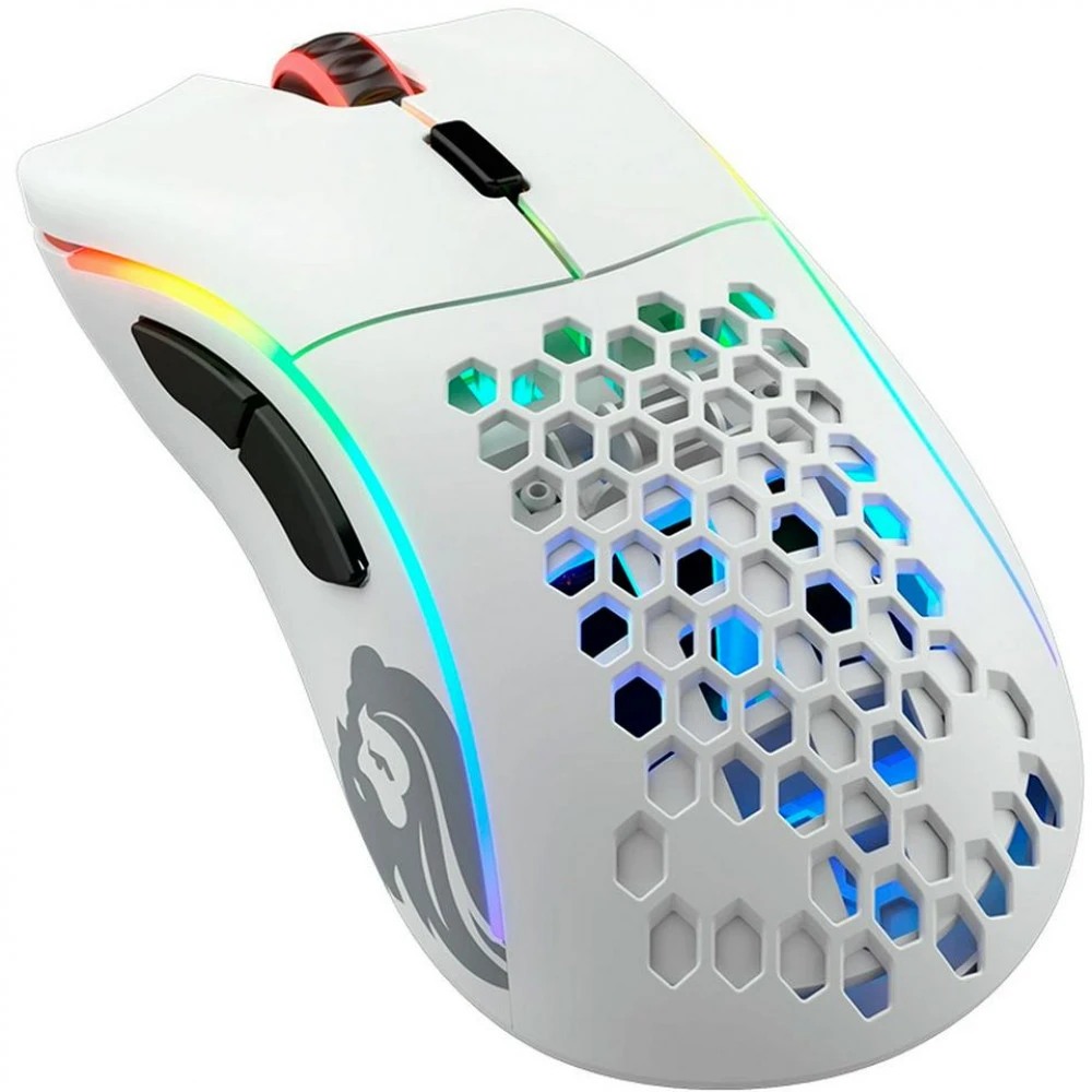 Мышь GLORIOUS Model D Wireless White GLO-MS-DW-MW