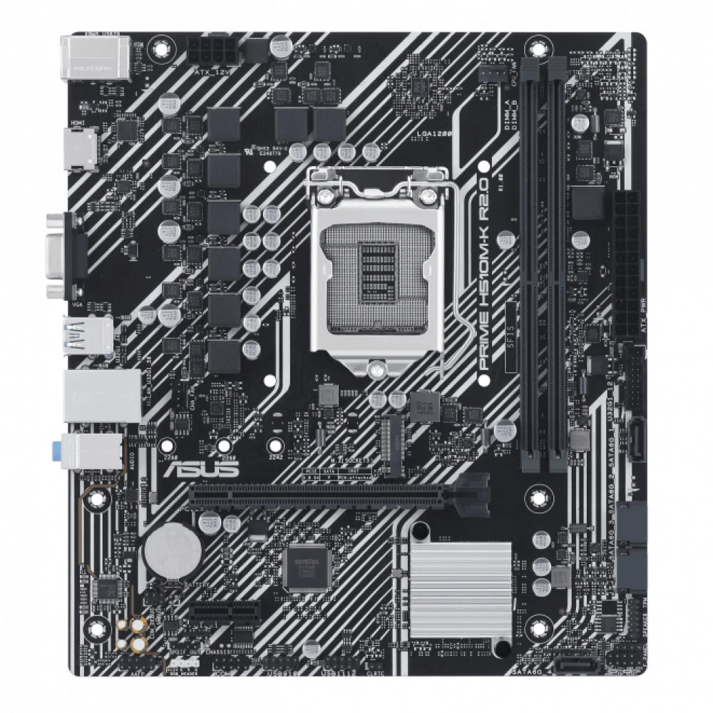 Материнская плата Asus PRIME H510M-K R2.0 Micro-ATX, LGA 1200