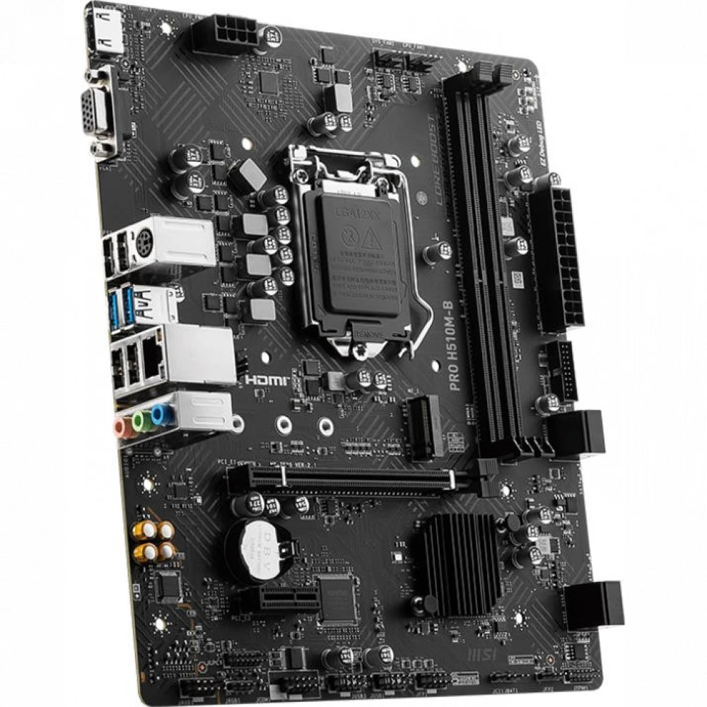 Материнская плата MSI PRO H510M-B Micro-ATX, LGA 1200
