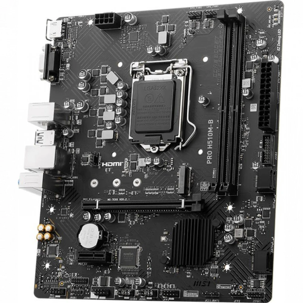 Материнская плата MSI PRO H510M-B Micro-ATX, LGA 1200