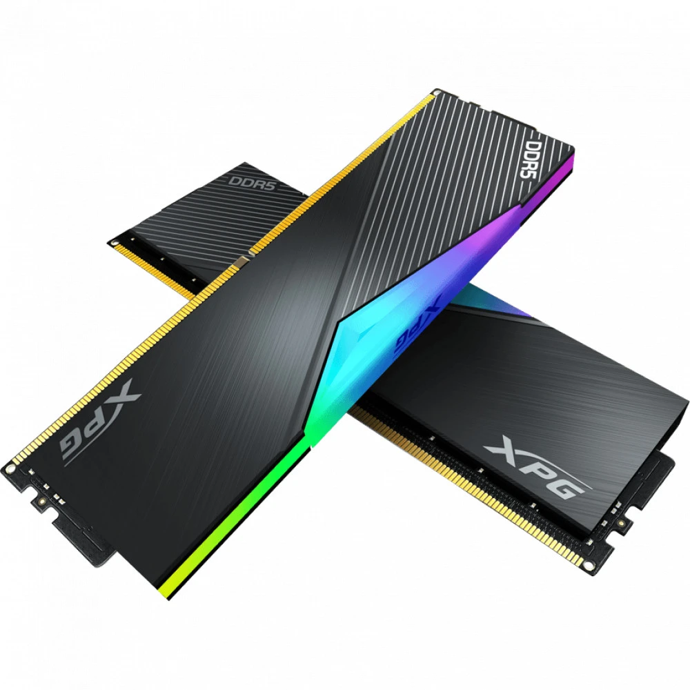 ОЗУ ADATA XPG Lancer RGB AX5U6400C3216G-DCLARBK DIMM, DDR5, 32 Гб (2 х 16 Гб), 6400 МГц