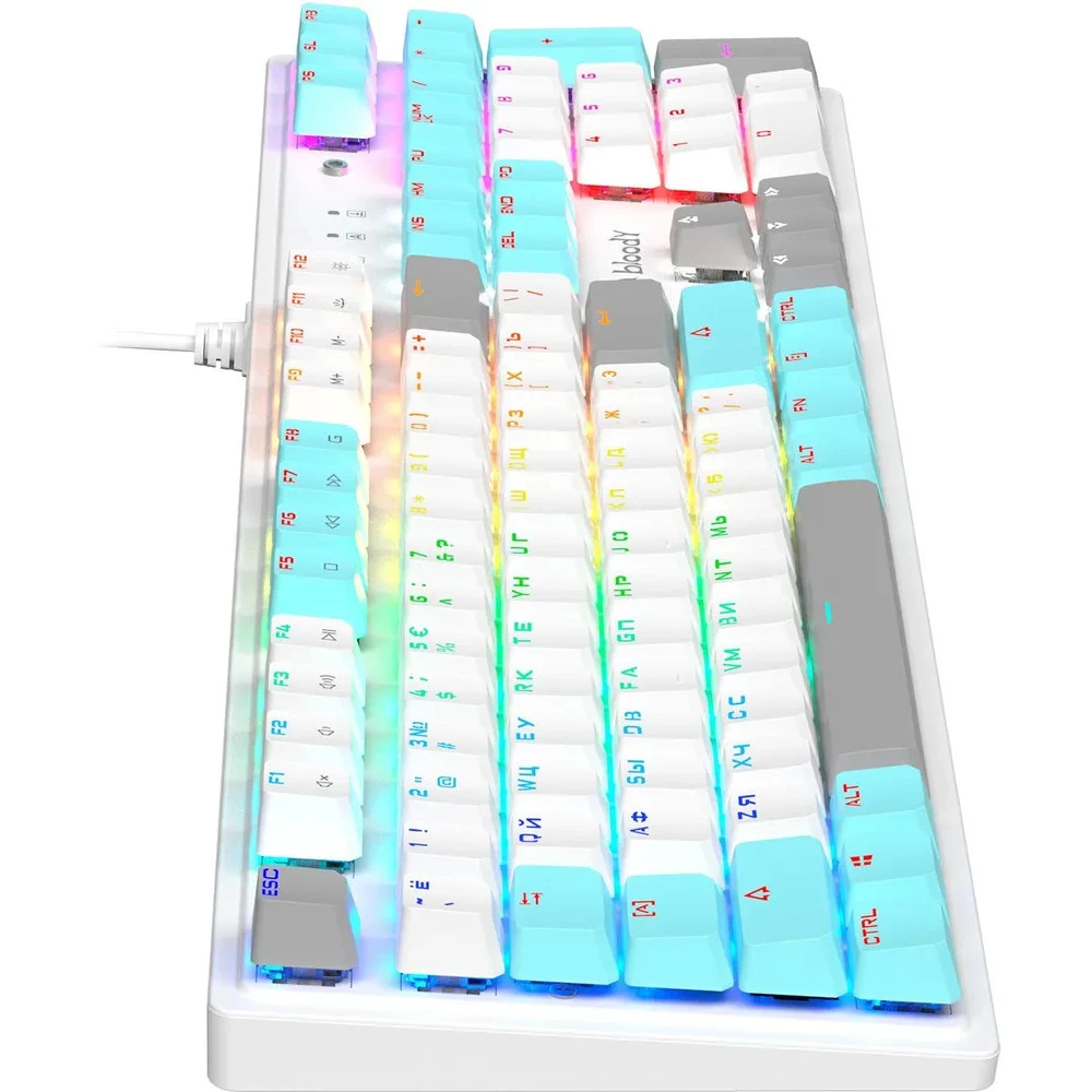 Клавиатура Bloody S510R-Icy White Проводная, USB