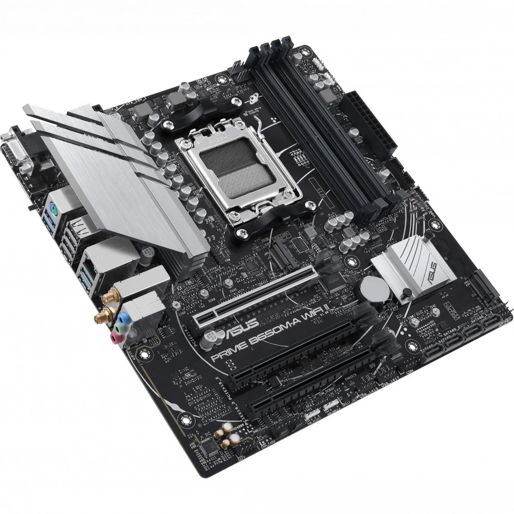 Материнская плата Asus PRIME B650M-A WIFI II Micro-ATX, AMD AM5